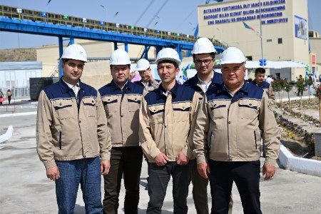 Uzbekistan’s first 1000 m vertical skip shaft commissioned by NMMC at Zarmitan