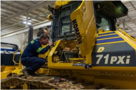 Komatsu crowns Allen Cherrington as its 2026 Advanced Technician Competition (ATC) champion