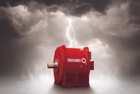 Hägglunds storms into new territory with a permanent magnet torque motor: Hägglunds Thunder